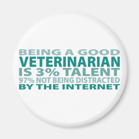 Veterinair 3% Talent Magneet (Voorkant)