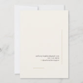 Veterinair Afstuderen Black Gold-symbool Aankondiging (Achterkant)