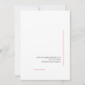 Veterinair Afstuderen Black Red Aankondiging (Achterkant)