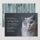 Veterinair Afstuderen Feest Casual Kaart (Voorkant / Achterkant)