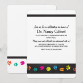 Veterinair Afstuderen Uitnodiging (Voorkant / Achterkant)