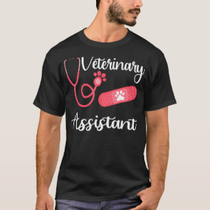 Veterinair assistent Vet Assistant Veterinarian Ve T-shirt
