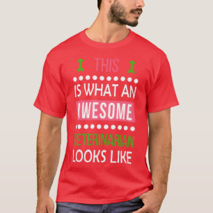 Veterinair Cool Funny Birthday Gift Geweldige T-shirt