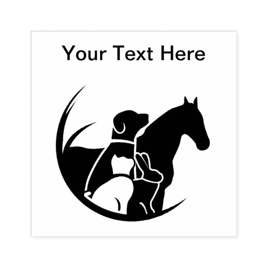 Veterinair Dierenthema Rubber Stamps Rubberstempel (Afrduk)