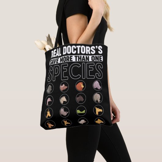 Veterinair Doctor Dierredder Tote Bag (Dichtbij)