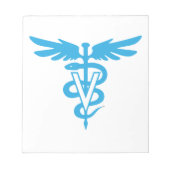 Veterinair geneesmiddelsymbool notitieblok (Voorkant)