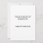 Veterinair gepersonaliseerd Pet Dog Foto Veterinar Bedankkaart (Achterkant)