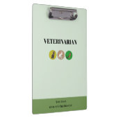 Veterinair Groen Klembord (Rechts)