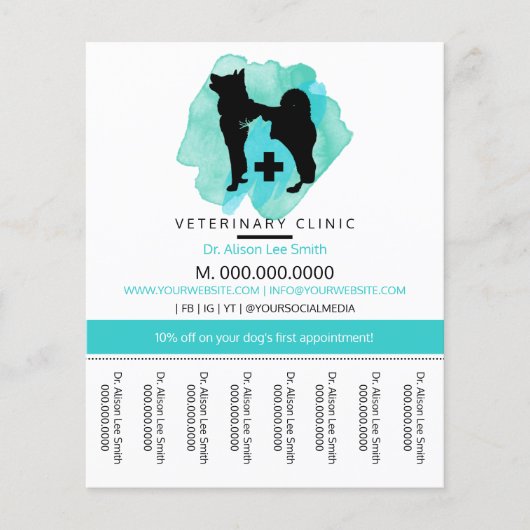 Veterinair klinisch kruis (Voorkant)