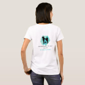 Veterinair klinisch kruis t-shirt (Achterkant volledig)