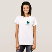 Veterinair klinisch kruis t-shirt (Voorkant volledig)