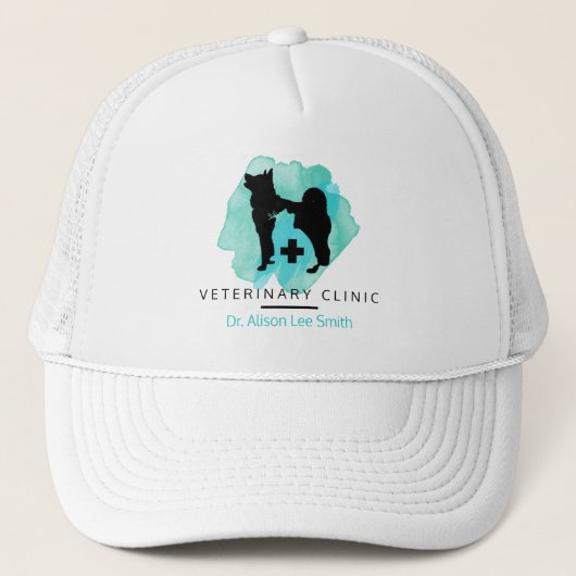 Veterinair klinisch kruis trucker pet (Voorkant)