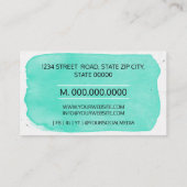 Veterinair klinisch kruis Veterinair  Visitekaartje (Achterkant)