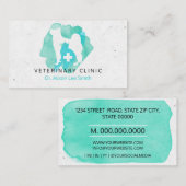 Veterinair klinisch kruis Veterinair  Visitekaartje (Voorkant / Achterkant)