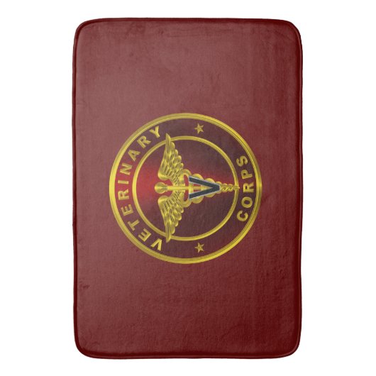 Veterinair Korps Badmat (Voorkant Verticaal)