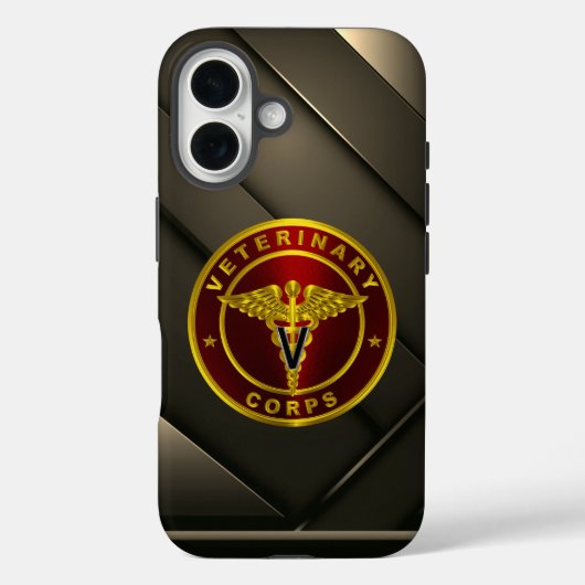 Veterinair Korps Case-Mate iPhone Case (Achterkant)