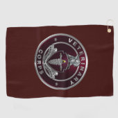 Veterinair Korps Golfhanddoek (Horizontaal)