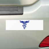 veterinair logo 4 bumpersticker (Op auto)
