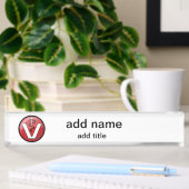 Veterinair medisch symbool naambordje