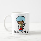 Veterinair met Kitty Cat Koffiemok (Links)