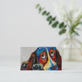 Veterinair of dierlijk visitekaartje (Staand voorkant)