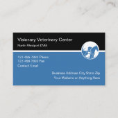 Veterinair ontwerp van medische Visitekaartjes (Voorkant)