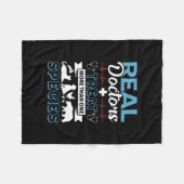 Veterinair ontwerp voor dames en heren Diervoeder Fleece Deken (Voorkant (Horizontaal))
