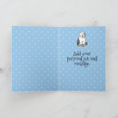 Veterinair oud Engels Sheepdog Cute Get Good Kaart (Binnen)