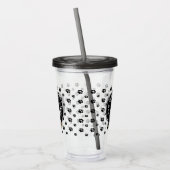 Veterinair Oud Engels Sheepdog Gray 1 Cute Vet Acryl Drinkbeker (Links)