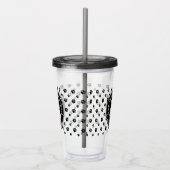 Veterinair Oud Engels Sheepdog Gray 1 Cute Vet Acryl Drinkbeker (Rechts)