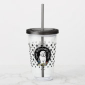 Veterinair Oud Engels Sheepdog Gray 1 Cute Vet Acryl Drinkbeker (Voorkant)