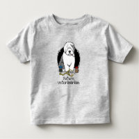 Veterinair Oud Engels Sheepdog Gray 1 Cute Vet