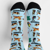 Veterinair patroon sokken (Top)