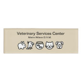 Veterinair personeel naambadge (Voorkant)