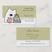 Veterinair, Pet Care Pro, Aanpassen Visitekaartje (Voorkant / Achterkant)