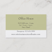 Veterinair, Pet Care Pro, Aanpassen Visitekaartje (Achterkant)