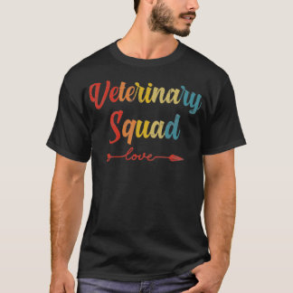 Veterinair specialist Veterinair Squad Gift Veteri T-shirt