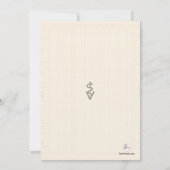 Veterinair Symbool Afstuderen Fotouitnodiging Kaart (Achterkant)