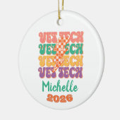 Veterinair technicus keramisch ornament (Links)