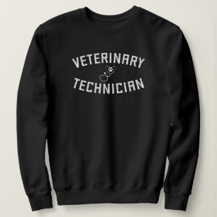 Veterinair technicus   Vet Tech Paw Stethoscoop Trui