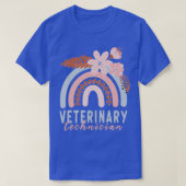 Veterinair technicus Vet Tech Veterinarian Rainbo T-shirt (Design voorkant)