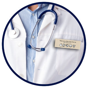 Veterinair Veterinair Personeel Naambadge
