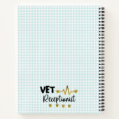 Veterinair veterinair receptionist Veterinair dier Notitieboek (Achterkant)