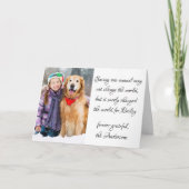 Veterinair veterinair veeartsenijkundige van de fo bedankkaart (Voorkant)