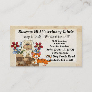 Veterinair Visitekaartje