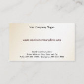 veterinair Visitekaartje (Achterkant)