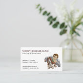 veterinair Visitekaartje (Staand voorkant)
