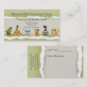 Veterinair Visitekaartje (Voorkant / Achterkant)