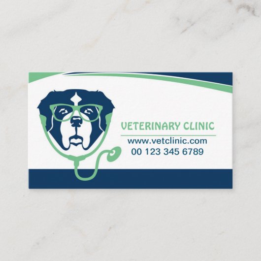veterinair visitekaartje (Voorkant)