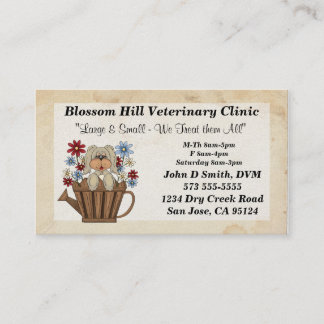 Veterinair Visitekaartje